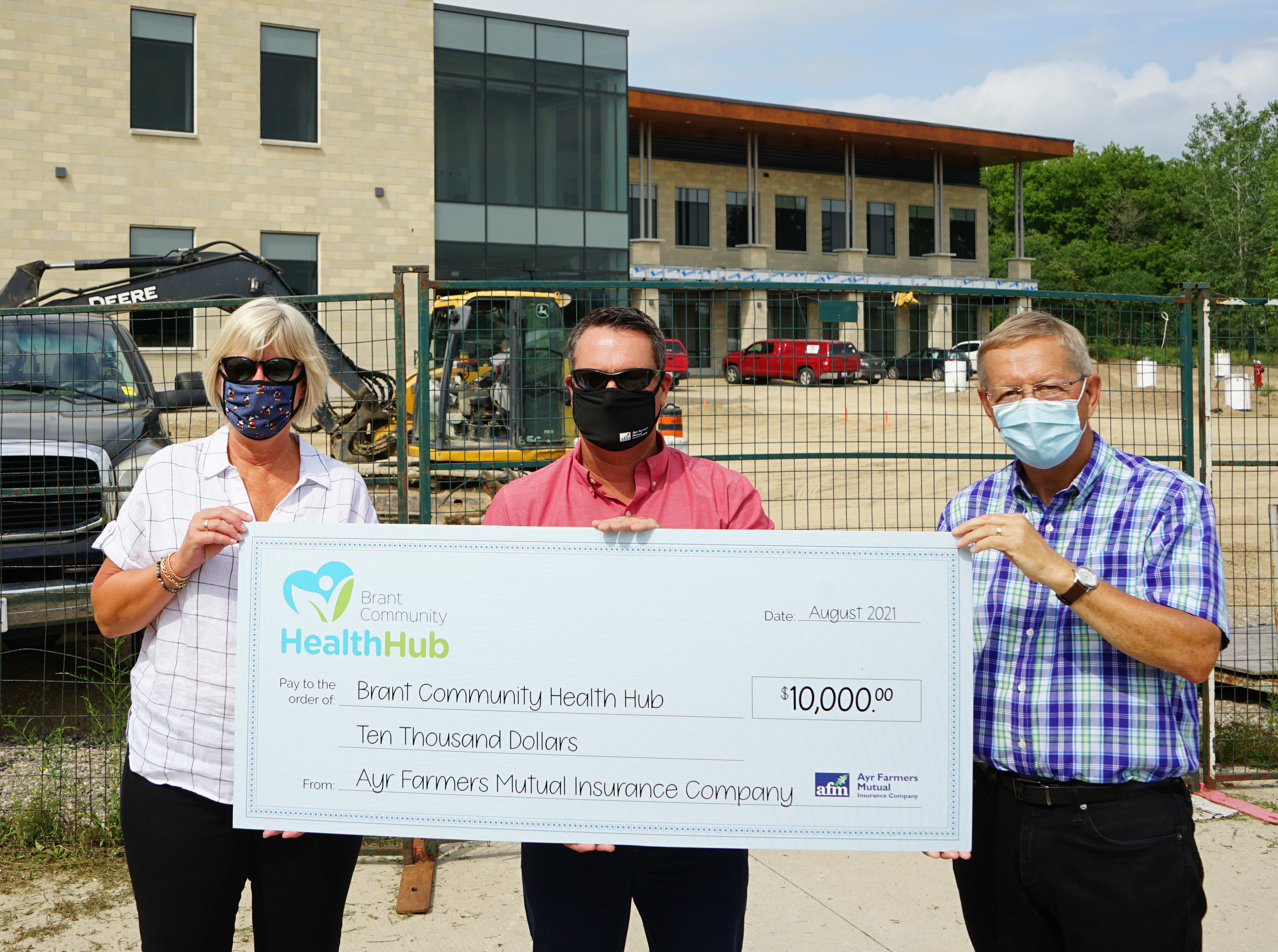 Donation to the Brant Community Health Hub